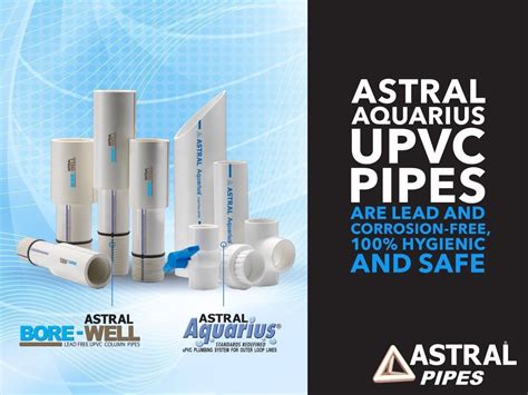 Astral Aquarius UPVC Pipe For Plumbing Rs 60 Meter Jayantilal