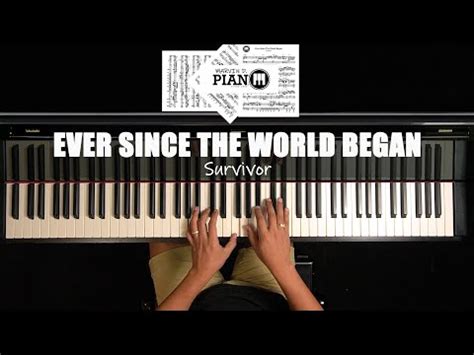 Survivor - Ever Since the World Began Sheet Music for Piano | Free PDF ...