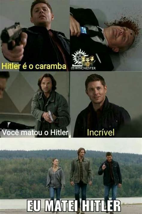 Ainda lembro dessa cena kkkk Supernatural engraçado Memes