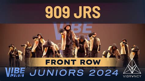 909 Jrs VIBE Jrs 2024 Vibrvncy Front Row 4K YouTube