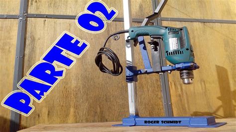 Suporte De Furadeira Caseiro Parte Drill Press Support Diy