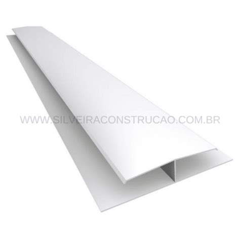 Emenda Rigida H Forro Pvc Branco Neve Metros Pre O Por Barra