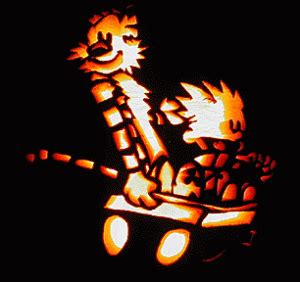 2000: Calvin & Hobbes - Pumpkin Glow