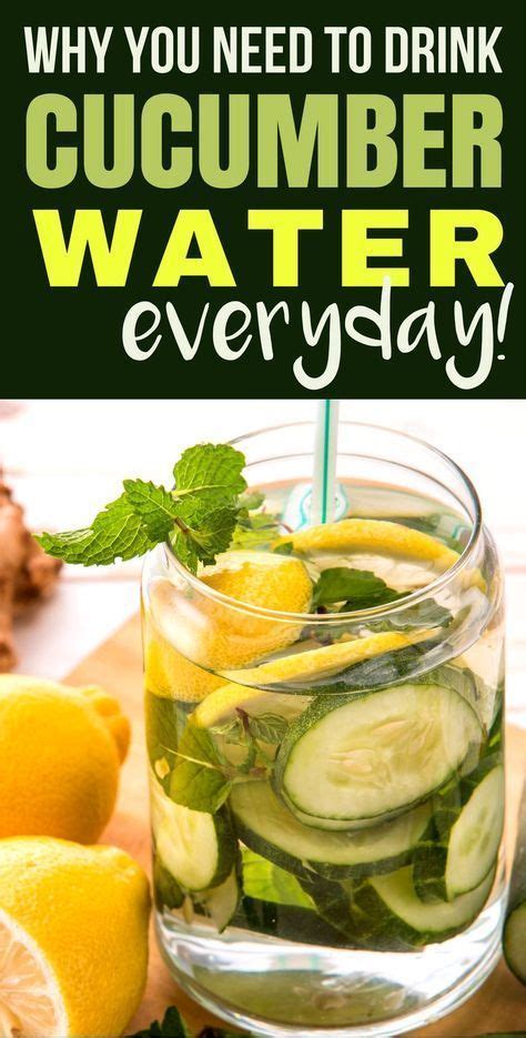 How To Make Cucumber Water 14 Cucumber Water Recipes To Enjoystay Healthy And Hydrated With