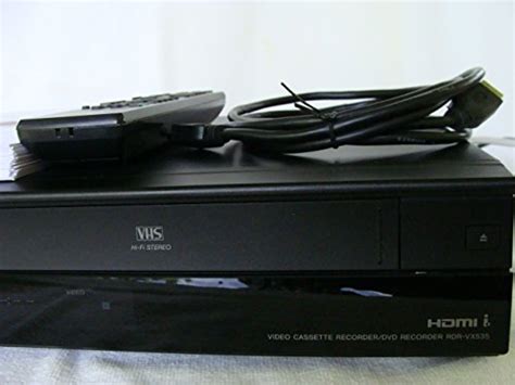 Sony RDR VX535 DVD Recorder VCR Combo Player With 1080p HDMI