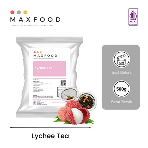 Jual Lychee Tea Teh Leci Bubuk Minuman Lychee Tea Lychee Tea Powder