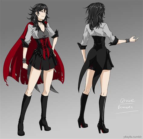 Qrowe S Concept Art Genderbent Qrow By [y8ay8a On Tumblr] R Rwby