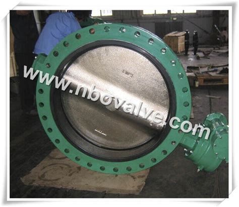 API609 Soft Seat Double Axis Butterfly Valve D26F China Double Axis