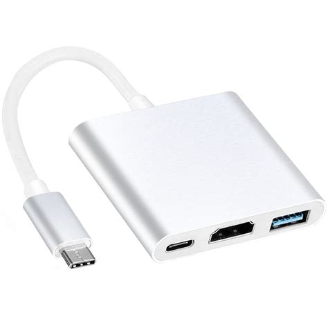 Usb C Auf Hdmi Adapter Hub Kabel K Hz Usb Kaufland De