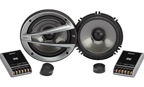 Sony Xplod XS GTX1621S GTX Series 6 1 2 Component Speaker System At