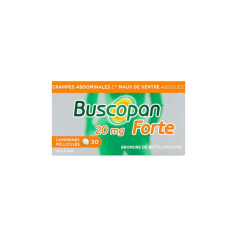 Buscopan Forte Comprimes X Mg Crampes Au Ventre Pharmacodel