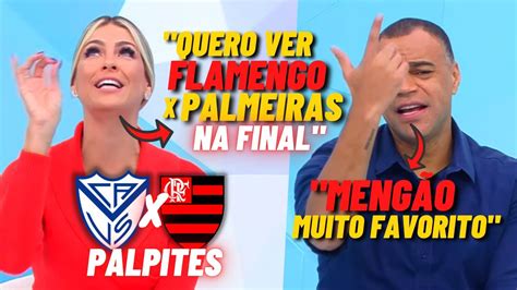 Renata Fan e Denilson Show APOSTAM na CLASSIFICAÇÃO do MENGÃO para