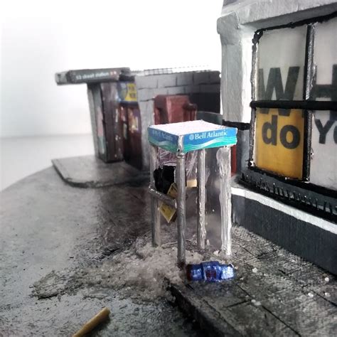 Phonebooth Movie Set Miniature Model Etsy