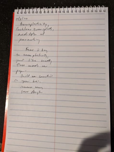 Neuroplasticity, Cochlear Implants, Meditation, and Journaling ...