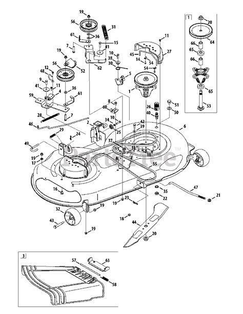 Murray 13AO785T058 Murray Lawn Tractor 2012 Mower Deck 46 Inch