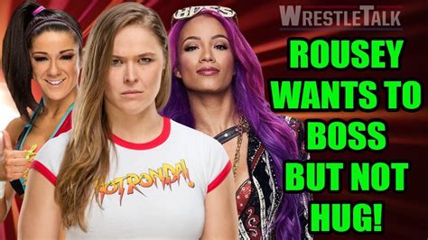 Ronda Rousey Takes On The Boss And Hug Connection Wrestletalk