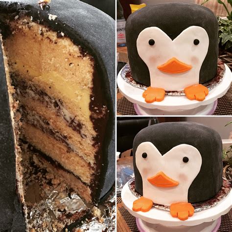 Pinguin Torte Torte Ohne Backen Kuchen Und Torten Kindertorte