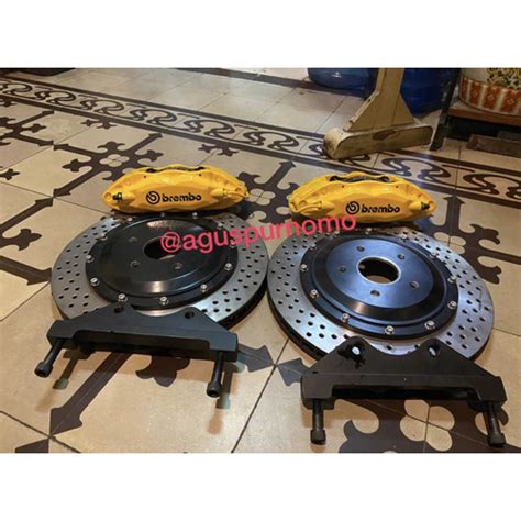 Jual Big Brake Kit Brembo Tesla F Pot Rotor Mm Pnp Innova