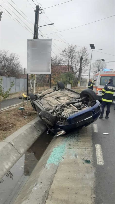 Foto Teribil Accident N Jude Ul Gala I O Ma In A Intrat Violent