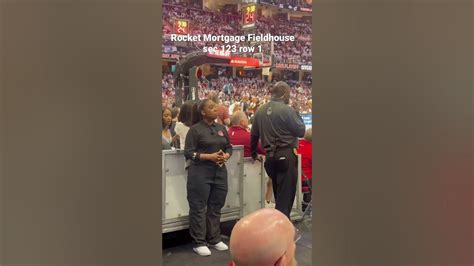 Rocket Mortgage Fieldhouse Section 123 Row 1 Youtube