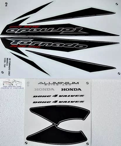 Kit Faixa Adesivo Tornado Xr 250 Branca 2007 MercadoLivre