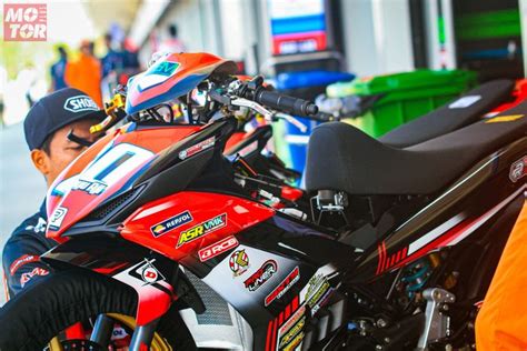 Di Arrc Indonesia Motor Bebek Ada Modifikasi Punggung Onta Balapan