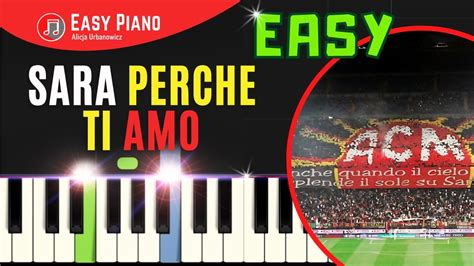 Sarà perché ti amo Ricchi e Poveri I Piano Tutorial for Beginners I