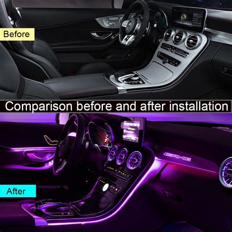 2020 Led Ambient Light For Mercedes Benz C Class W205 X253 C200l Ambient Lamp Lights For W205