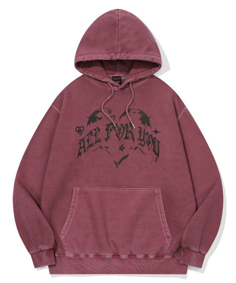 MUSINSA公式 CPGN STUDIO All For You Pigment Hoodie Dusty Pink