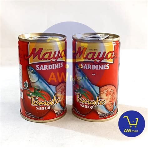 Jual MAYA SARDINES KALENG TOMAT 155 GRAM SARDEN MAYA KECIL 155GR