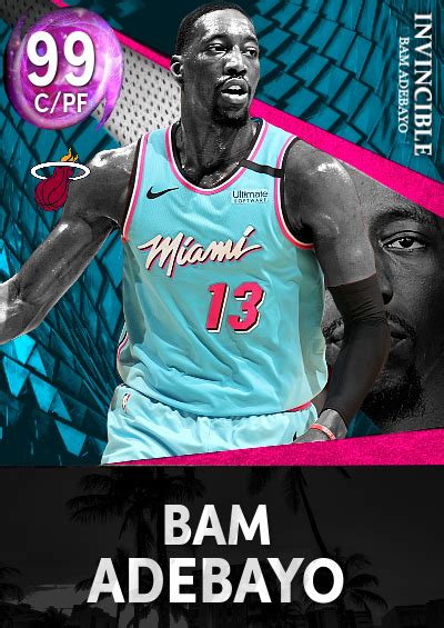 Nba K Kdb Custom Card Bam Adebayo