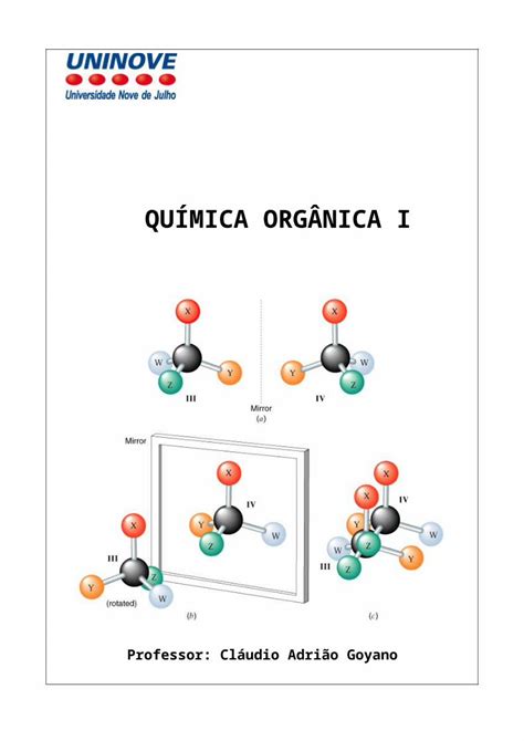 DOC Apostila De Qu Mica Org Nica 2008 DOKUMEN TIPS