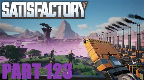 Lets Play Satisfactory 123 mehr herum tüfteln und ein Ausflug machen