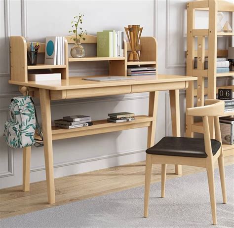 Nordic Bookshelf Combination Study Table Desk Mr Nanyang Study