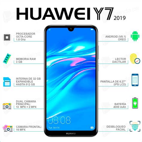 Huawei Y7 2019 Caracteristicas Y Precio Tienda Huawei Peru