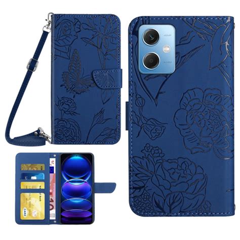 Housse Xiaomi Redmi Note 12poco X5 5g Papillons Et Bandoulière Ma Coque