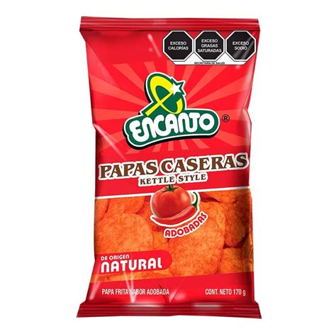 Papas Fritas Encanto Caseras Adobadas 170 G Bodega Aurrera Despensa