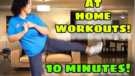 10 Minute Workout No Equipment At Home Workouts Youtube