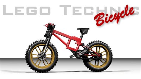 How To Build A Lego Technic Bicycle Moc Youtube