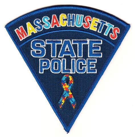 Massachusetts State Police Autism Awareness Patch Issued I Flickr