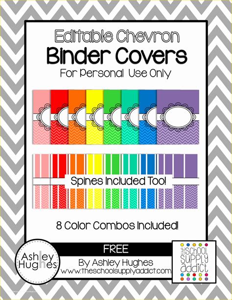 Anatomy Binder Cover Printable