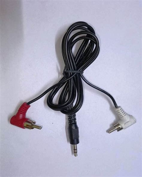 Rca Auxiliary Aux Rca To Stereo Cable For Audio At Rs Piece In