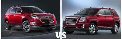 Gmc Terrain Vs Chevy Equinox Html Autos Post