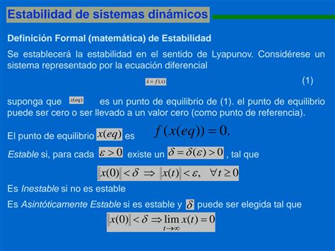 SOLUTION Estabilidad De Sistemas Din Micos En Control Electrica