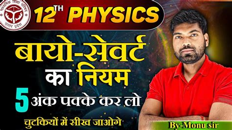 बय सवरट क नयम Biot Savart Law Bio Savart ka Niyam Class 12