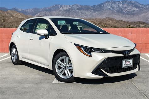 New Toyota Corolla Hatchback Se Hatchback In Cathedral City