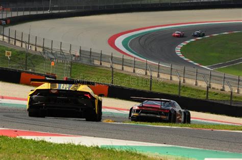 Circuit De Mugello Italie Octobre Lamborghini Huracan De