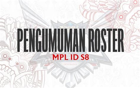 Inilah Seluruh Roster Lengkap Tim MPL ID Season 8 SPIN