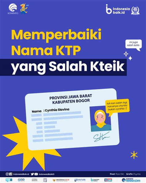 Memperbaiki Nama KTP Yang Salah Ketik Indonesia Baik