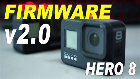 GoPro FIRMWARE UPDATE V2 0 Using Hero 8 Black As A WEBCAM YouTube